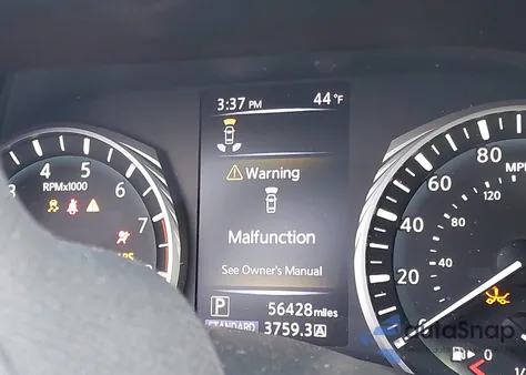 2019 Infiniti Q50 3.0T Red Sport 400 from USA, damaged, VIN JN1FV7AR4KM800400